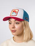 Бейсболка CAPSLAB арт. CL/SMU/1/CT/PAPA The Smurfs Papa (белый / красный)